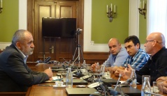 14. jul 2016.  Marijan Rističević u razgovoru sa predstavnicima Nezavisne asocijacije poljoprivrednika Srbije
